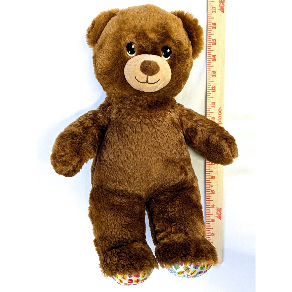 BABW Build-A-Bear Workshop Happy Birthday Teddy Bear Plush 17" Stuffed Animal - Picture 7 of 7